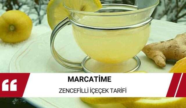 Göbek Yağlarına Veda Edin; Zencefilli İçeçek Tarifi 2 zencefil
